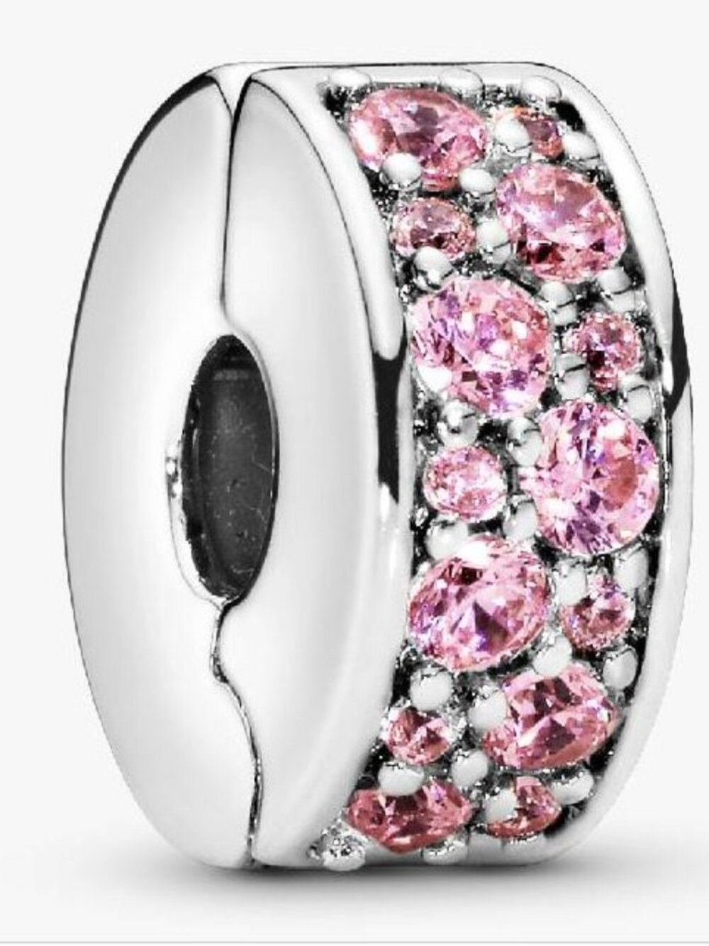 Pandora Shining Pink Elegance Clip ONLY 1 LEFT